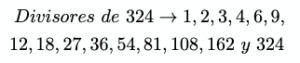 DIVISORES DE 324 Cuántos Son y Cómo se Calculan Aulaprende