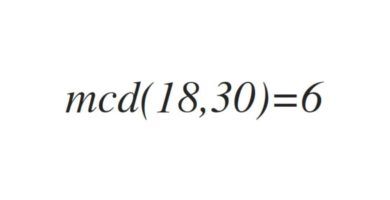 máximo común divisor