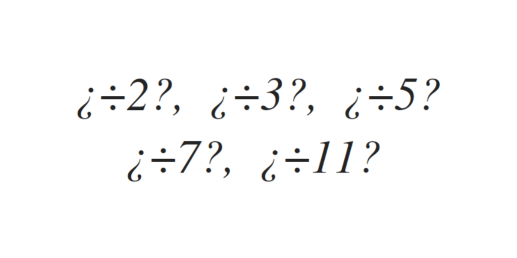 divisibility