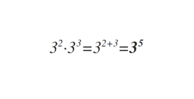 multiplicación de potencias